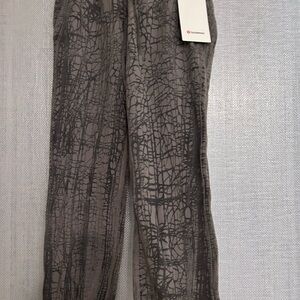 Lululemon Athletica Gray Patterned Chinos